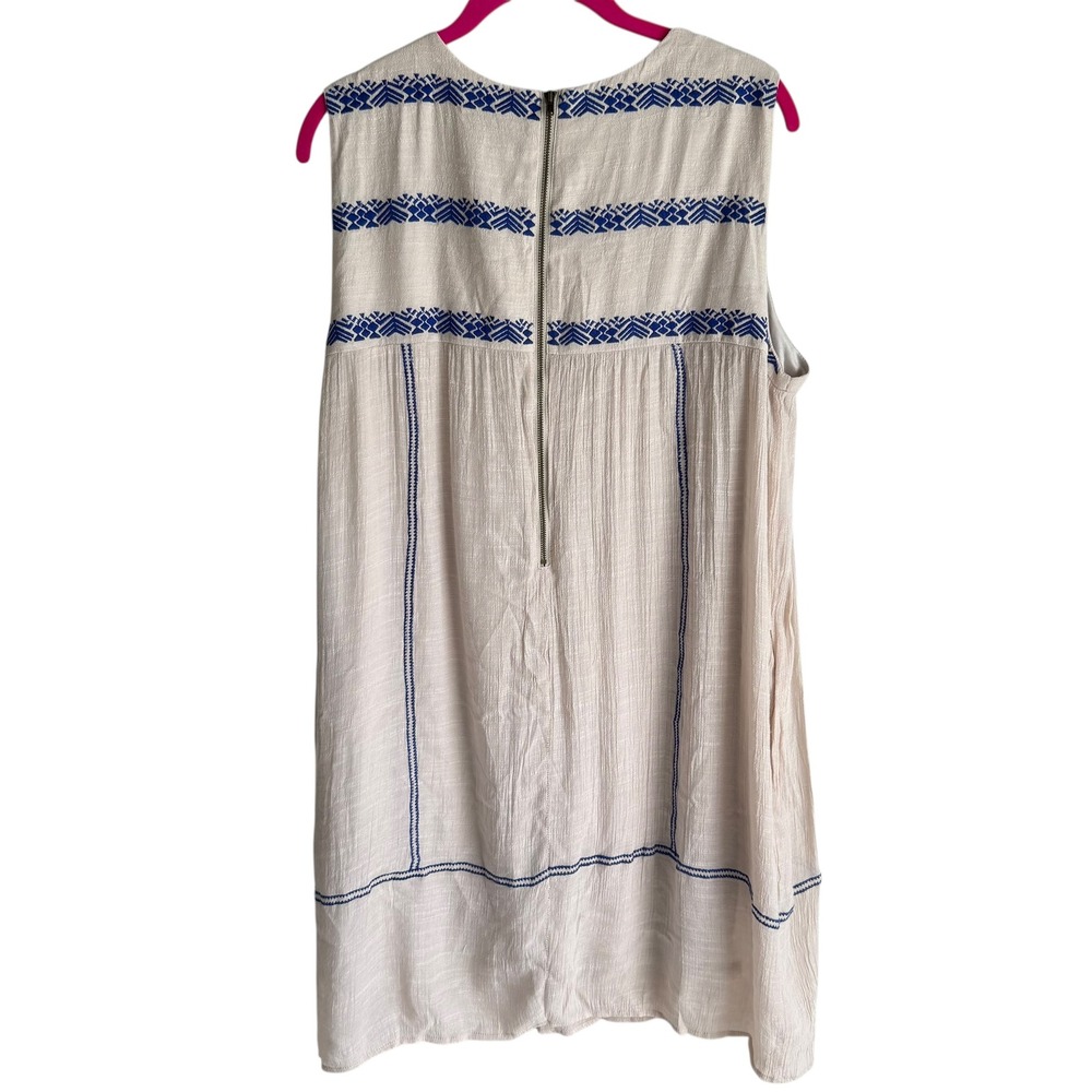 ANTHROPOLOGIE VANESSA VIRGINIA Rising Tide Ladies Swing Dress, L - Picture 2 of 8